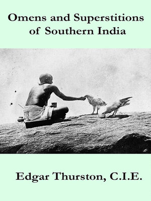 cover image of OMENS AND SUPERSTITIONS OF SOUTHERN INDIA